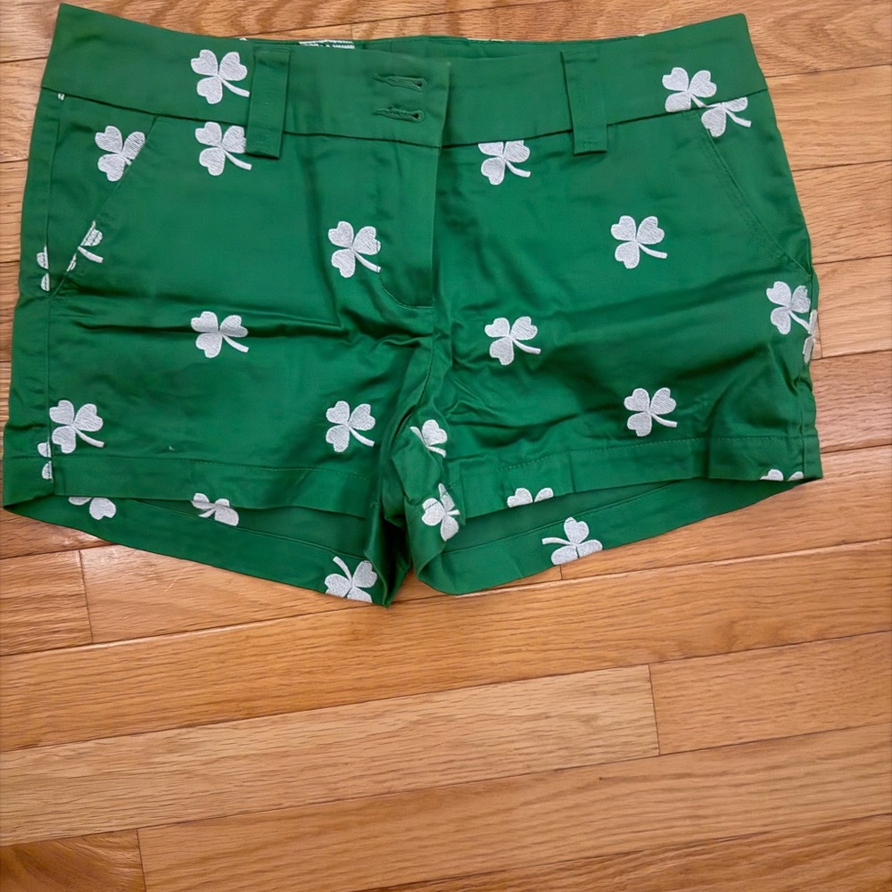 LOUDMOUTH GOLF SHORTS Green Clover Women's Shorts
